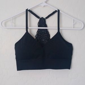 Auden Lace Racerback Bralette Size Medium